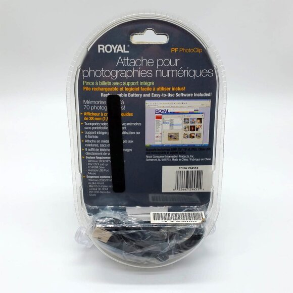 Royal Digital Photo Clip - Money Clip with Built-in Stand - Picture 2 of 3
